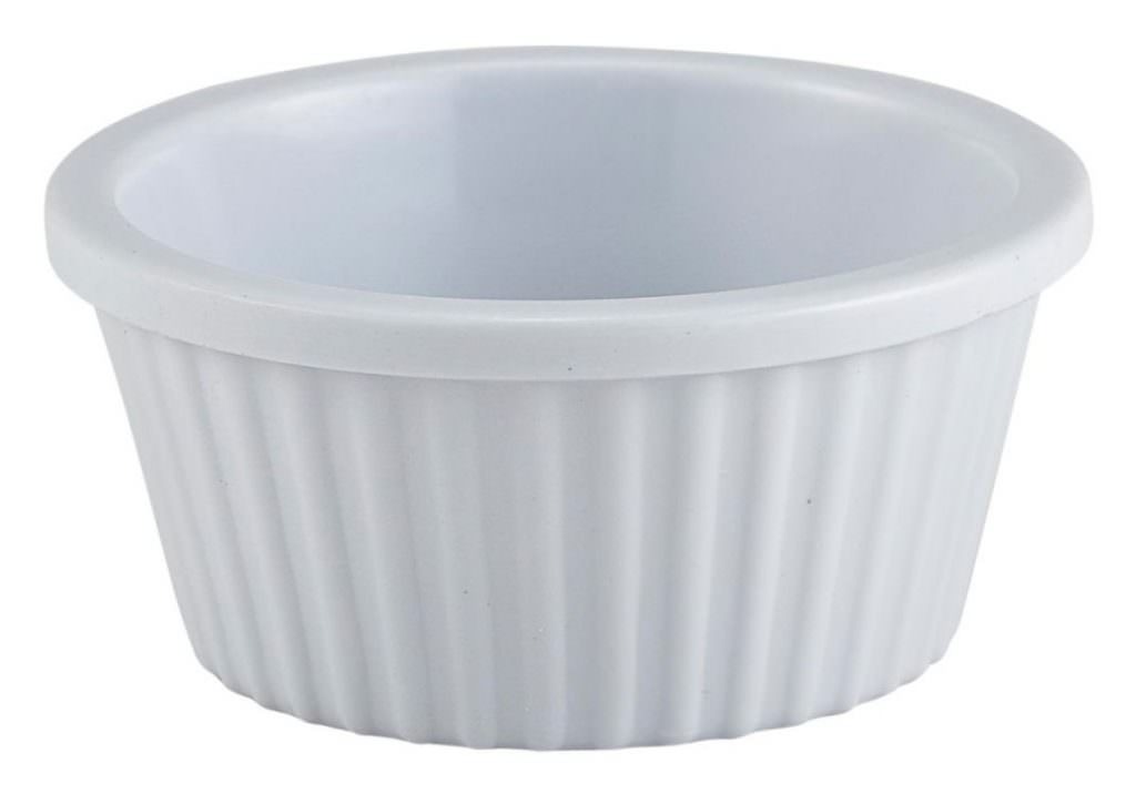 Ramekin Fluted 1oz White 57X25mm Catering Products Direct