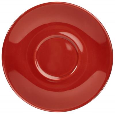Royal Genware Saucer 13.5cm Red