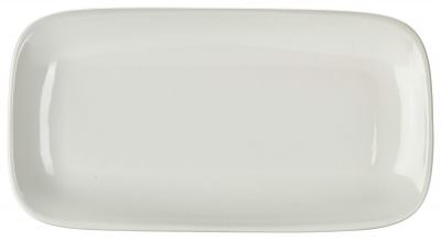 Royal Genware Rectangular Rounded Edge Plate 35.7 x 19cm