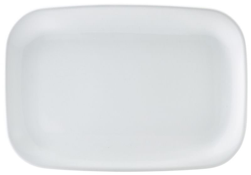 Royal Genware Rectangular Rounded Edge Plate 35.3 x 24.2cm