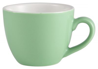 Royal Genware Bowl Shaped Cup 9cl Green