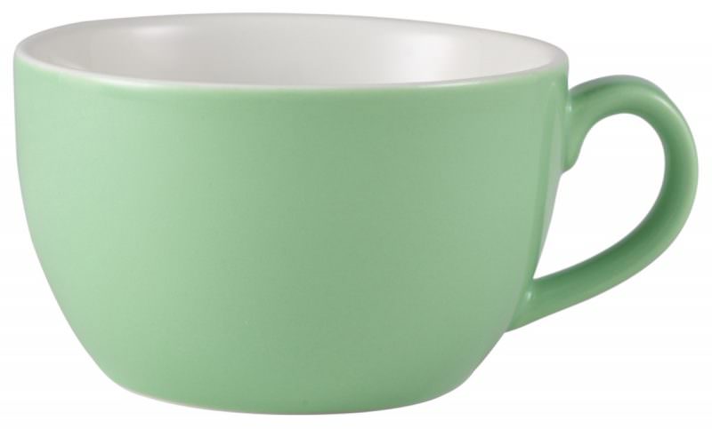 Royal Genware Bowl Shaped Cup 17.5cl/6oz Green