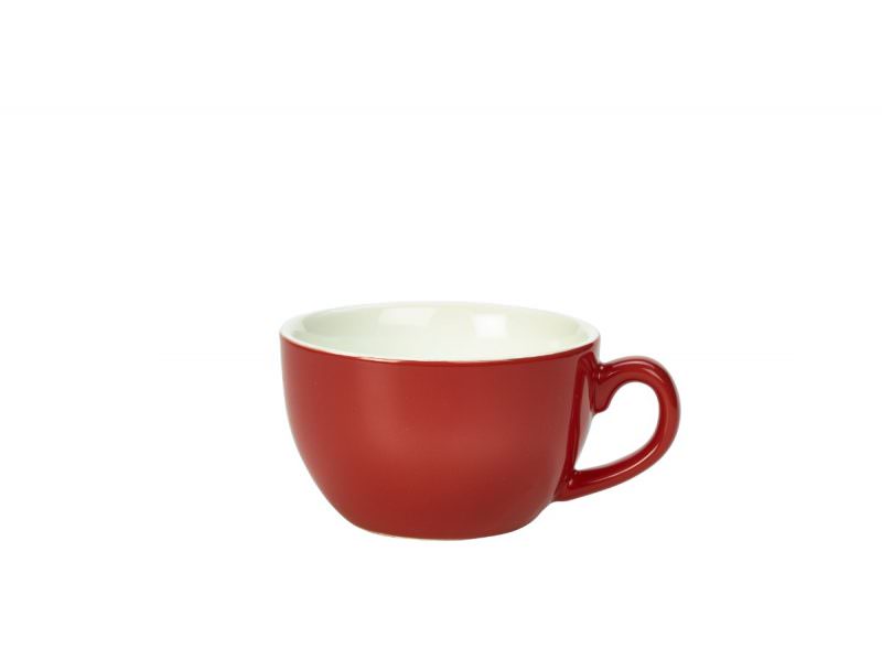Royal Genware Bowl Shaped Cup 25cl Red