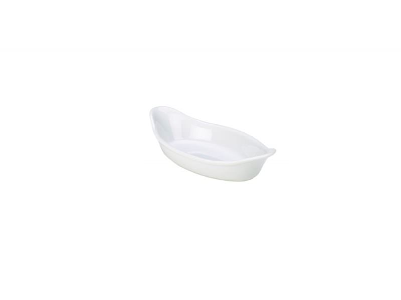Royal Genware Oval Eared Dish 22cm White