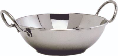 S/St.Balti Dish 15cm(6")With Handles