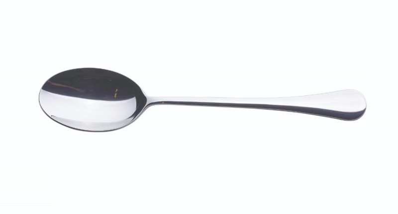 Genware Slim Dessert Spoon 18/0 (Dozen)