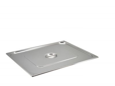 St/St Gastronorm Pan Lid 2/1