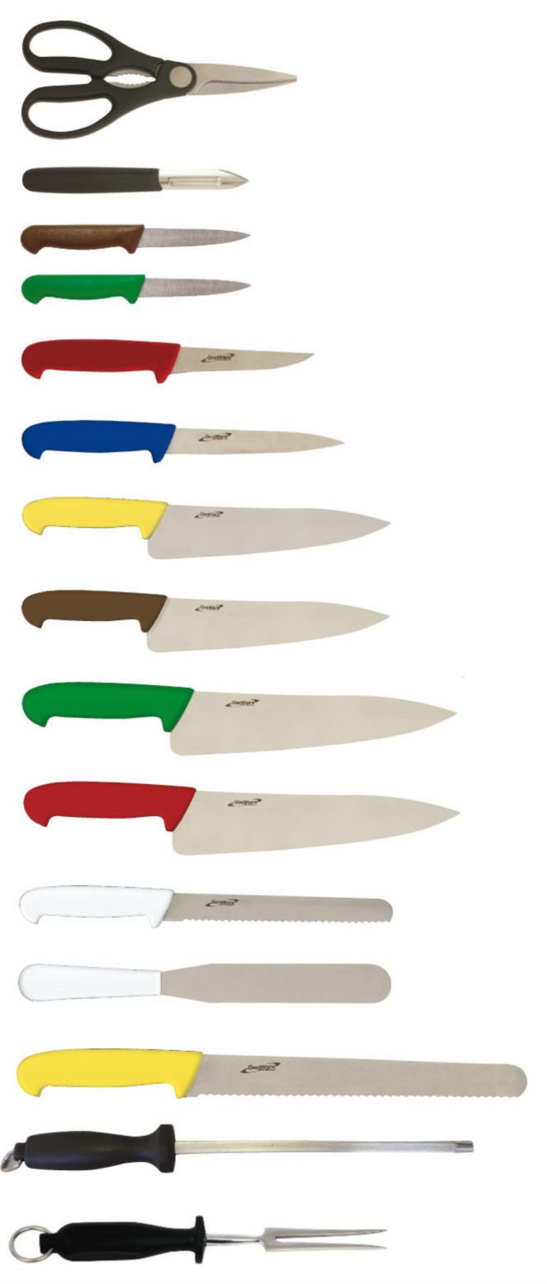 Colour Coded Chef Knives Archives Catering Products Direct