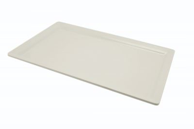 White Melamine Platter GN 1/1 Size 53 X 32cm