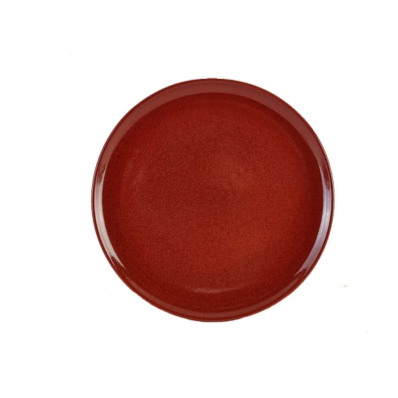 Terra Stoneware Rustic Red Pizza Plate 33.5cm