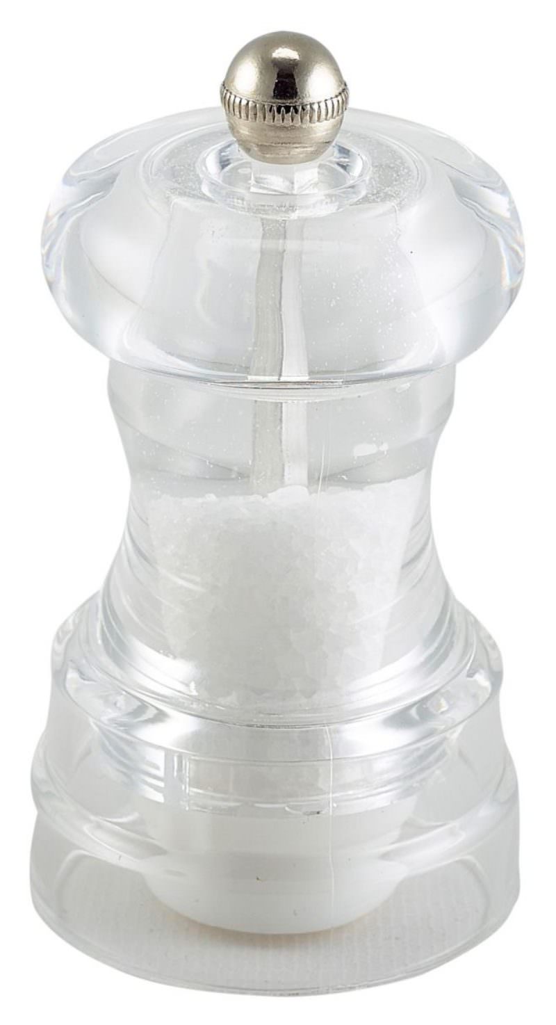 Genware Salt Or Pepper Grinder Acrylic 10cm