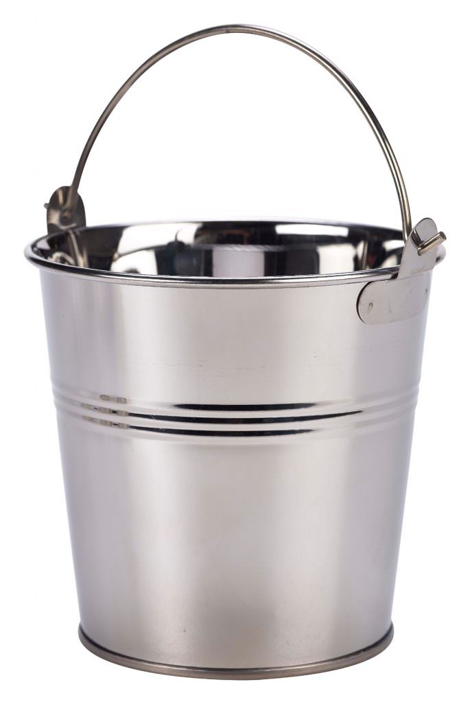 Stainless Steel Serving Bucket 12cm Dia - Catering Products Direct