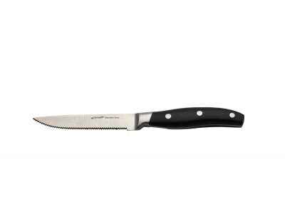 Premium Black Handle Steak Knife (Dozen)