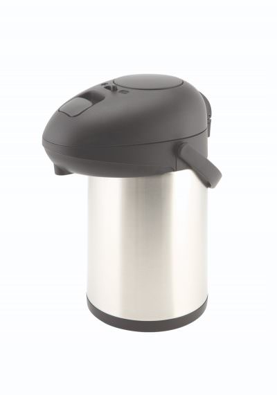 St/St Unbreakable Vacuum Pump Pot 2.5L