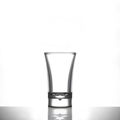 Econ Clear Polystyrene Plastic Shot Glass, 40ml -100 Pack