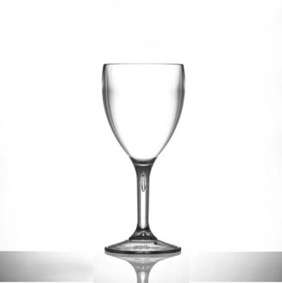 Plastic wine glass small