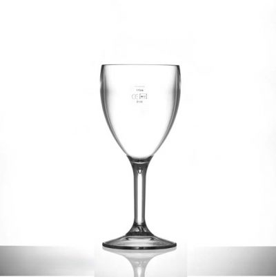 Lined @ 175ml | Elite 9oz Premium Polycarbonate Wine Glasses - 12 Pack