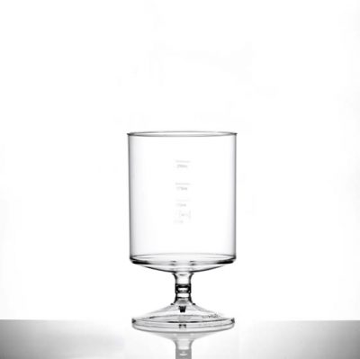 Reusable Tulip Glasses 48 Pack Econ Clear Plastic Polystyrene 