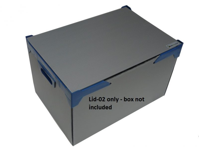 Glassjacks Storage Box Correx Lid - Fits all box heights. Ref no. Lid-02