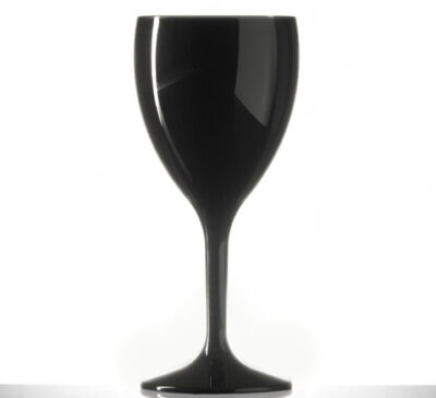 Polycarbonate Wine Glasses - Elite Premium 11oz Black