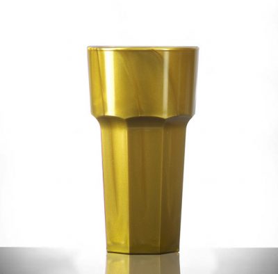 Plastic Remedy 12oz Tall Gold Eastleigh UK