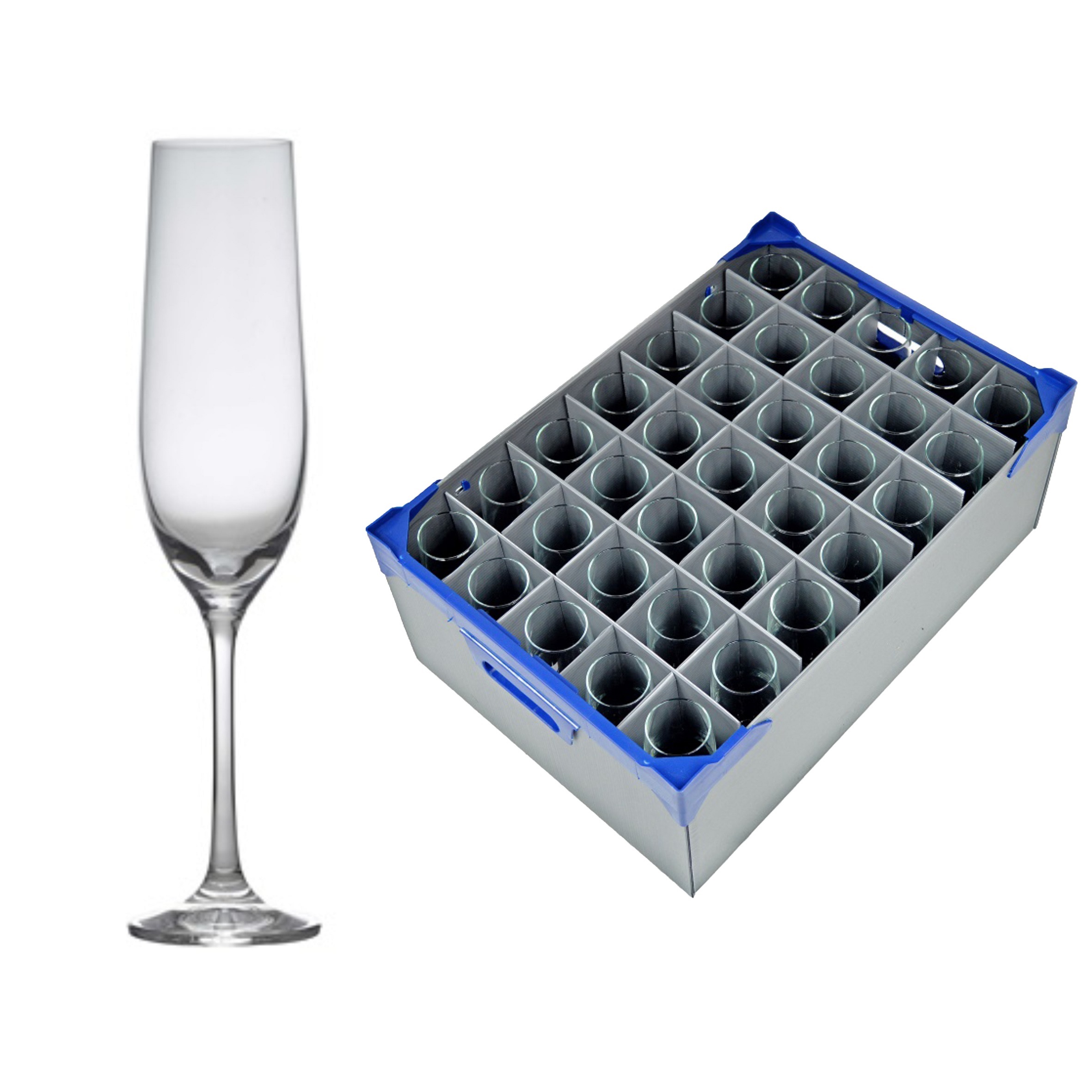 Champagne Flutes & Glassjacks