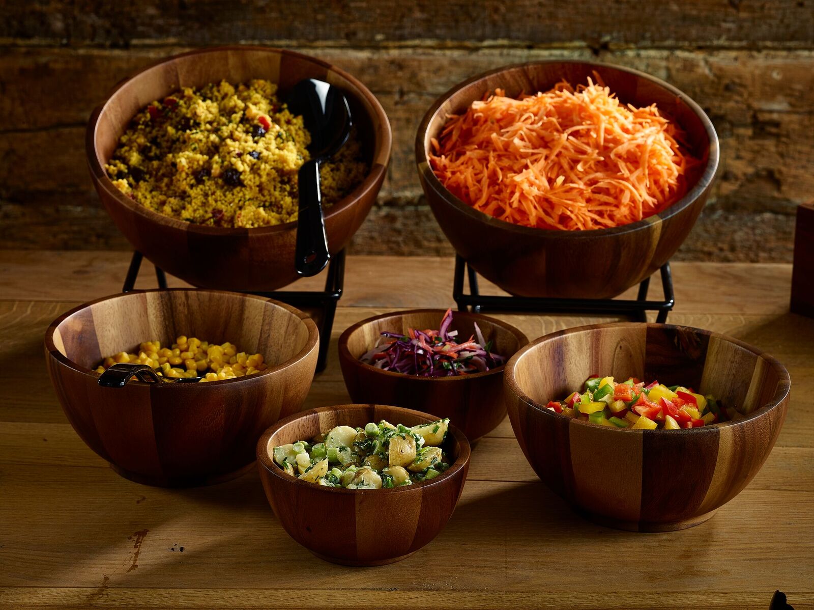 Double Walled & Acacia Bowls