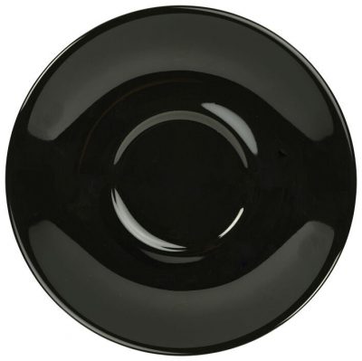 Royal Genware Saucer 14.5cm Black