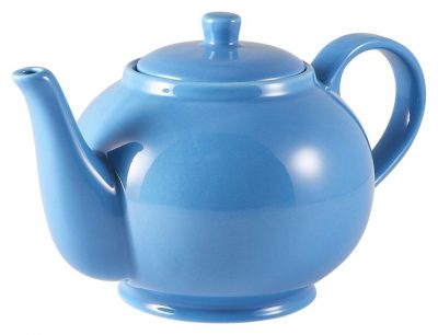 Royal Genware Teapot 85cl/30oz Blue
