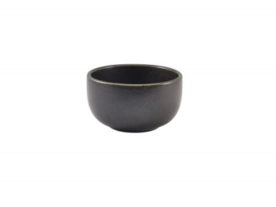 Terra Porcelain Black Round Bowl 12.5cm Terra Porcelain Black Round Bowl 12.5cm