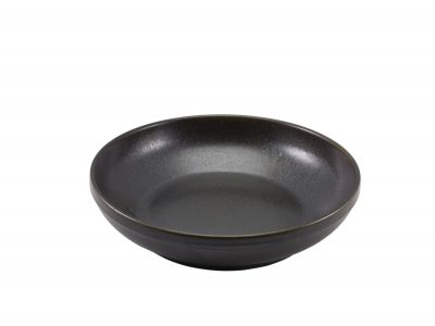 Terra Porcelain Black Coupe Bowl 27.5cm Terra Porcelain Black Coupe Bowl 27.5cm