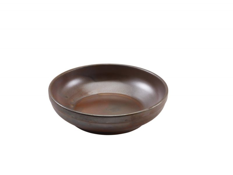 Terra Porcelain Rustic Copper Coupe Bowl 20cm