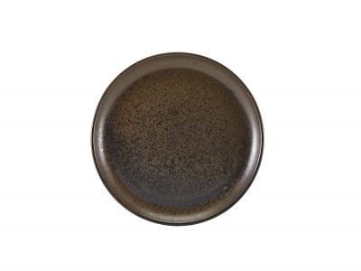 Terra Porcelain Black Coupe Plate 27.5cm Terra Porcelain Black Coupe Plate 27.5cm