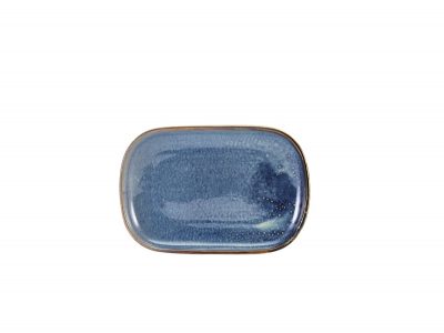 Terra Porcelain Aqua Blue Rectangular Plate 24 x 16.5cm Terra Porcelain Aqua Blue Rectangular Plate 24 x 16.5cm