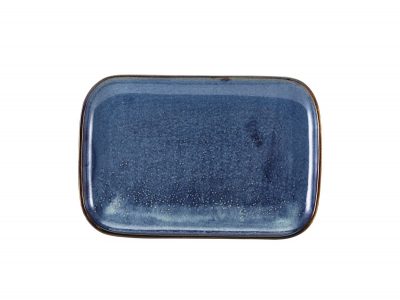 Terra Porcelain Aqua Blue Rectangular Plate 34.5 x 23.5cm Terra Porcelain Aqua Blue Rectangular Plate 34.5 x 23.5cm