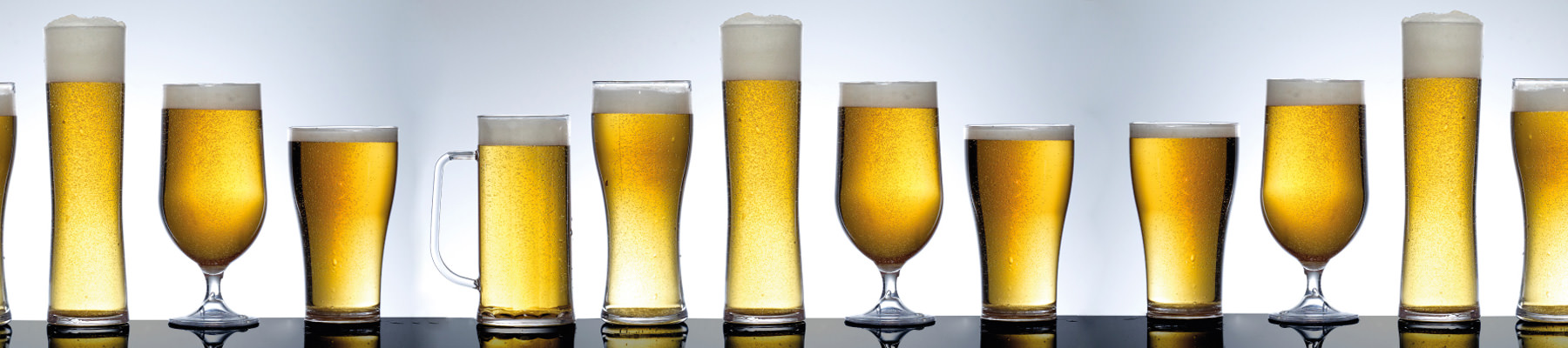 plastic craft beer glasses