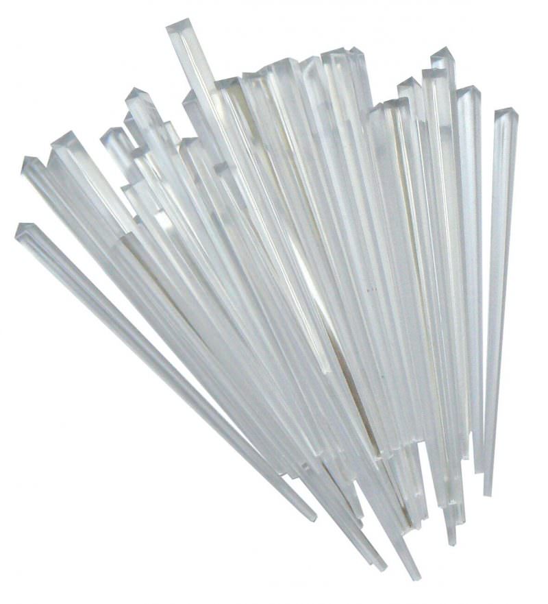 Beaumont 3½" Clear Prism Pick - Box of 1000
