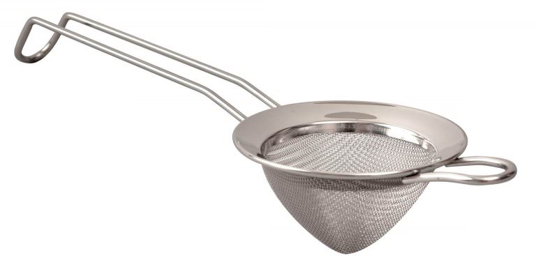 thumbnail image 2 of Julep Strainer Cocktail Strainer - Golden Stainless Steel Bar Strainer For Shakers & Mixing 2 of 9