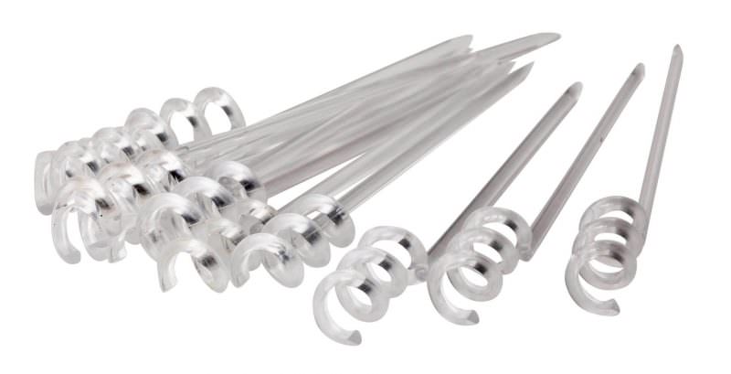 Beaumont Swirl Pick Clear 3 1/2″ - 1 Box of 1000
