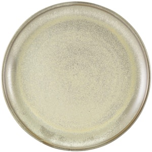 Terra Porcelain Matt Grey Coupe Plate 30.5cm