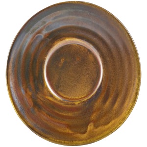 Terra Porcelain Rustic Copper Saucer 11.5cm