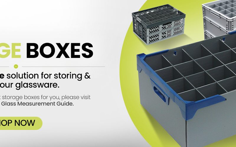Glassjacks Glassware Storage Boxes by Catering Products Direct