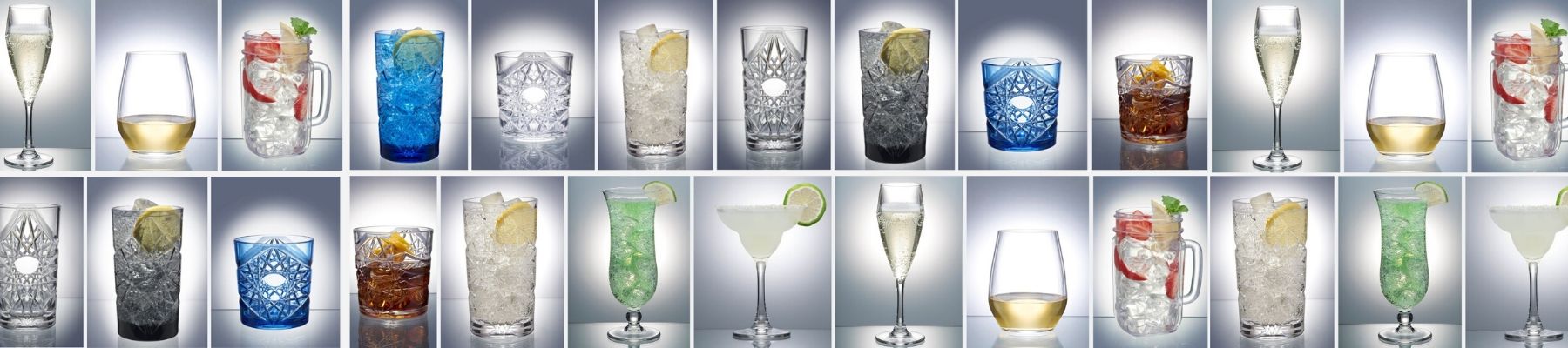 plastic cocktail glasses cost