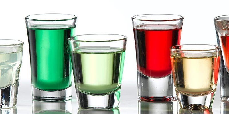 shot glasses