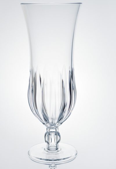Hurricane Crystal Plastic Glass
