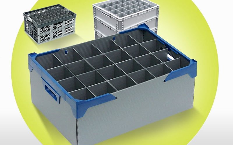 Glassware Storage Boxes & Crates