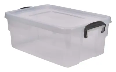 Storage Box 38L W/ Clip Handles