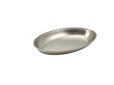 GenWare Stainless Steel Oval Vegetable Dish 20cm/ 8"