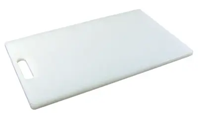 GenWare White Low Density Chopping Board 10 x 6 x 0.5"