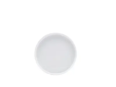 Genware Porcelain Low Presentation Plate 18cm/ 7"